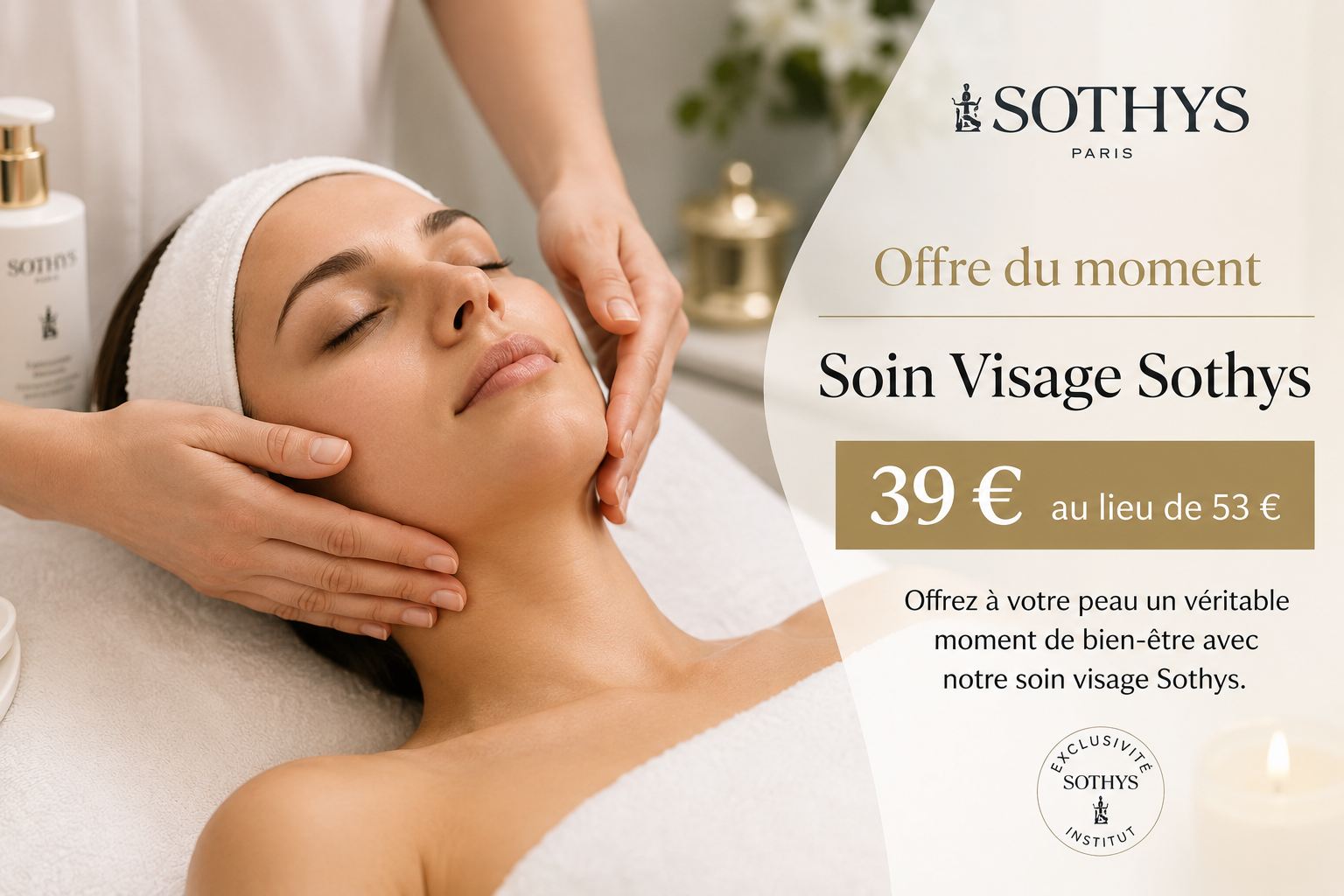 Soin du visage offre du moment