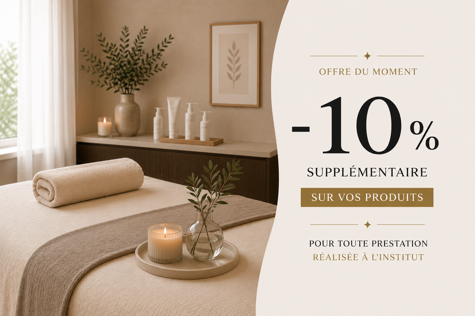 image -10% supplémentaire sur votr eproduit