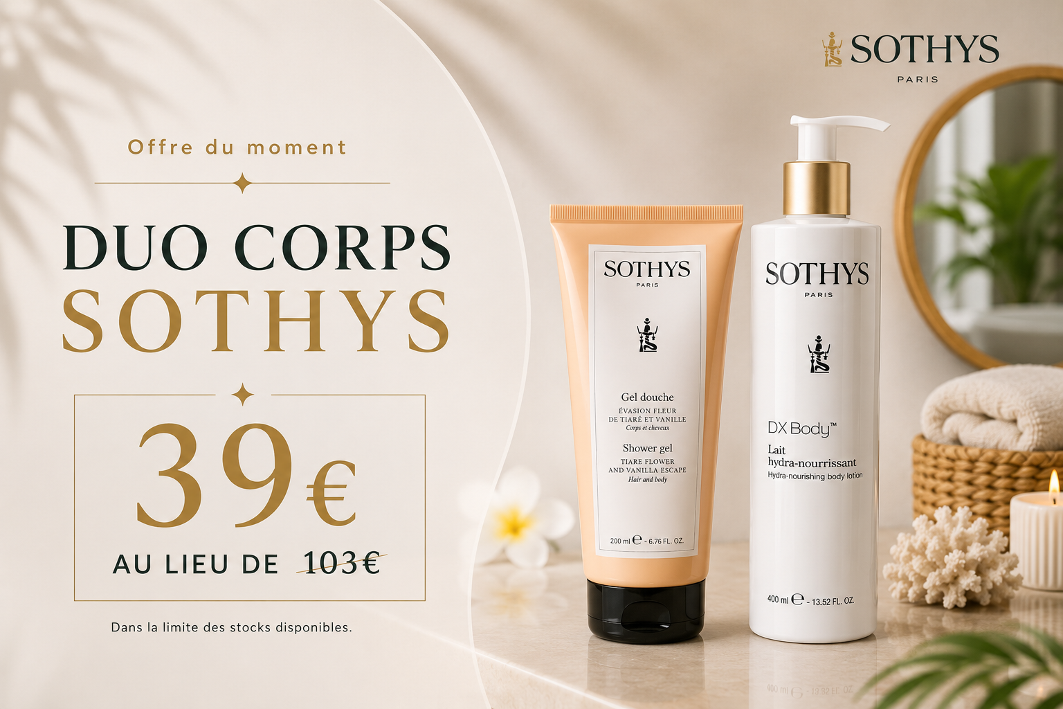 duo corps été